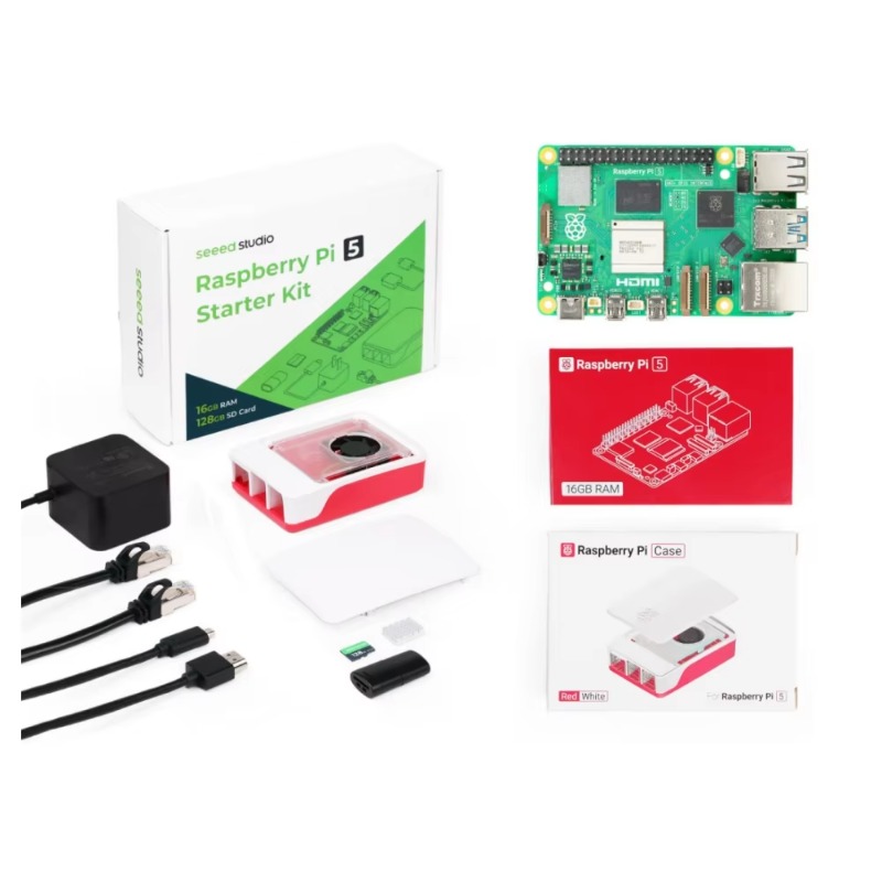 Raspberry Pi 5 8Gb Kit - Kit de inicio 5: 4 GB/8