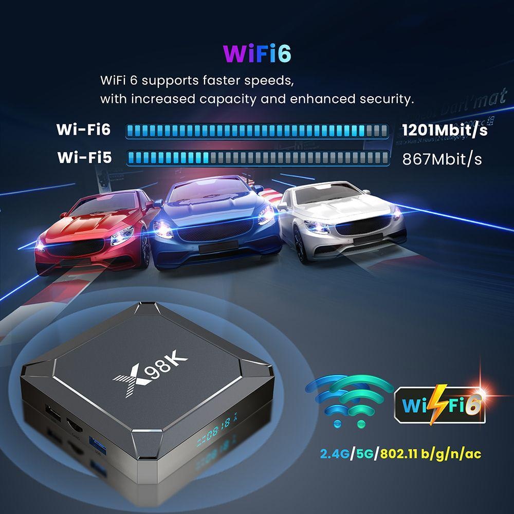 X98K Smart TV Box Android 13.0 - Radxa Rock 5B 16Gb reseña y precio