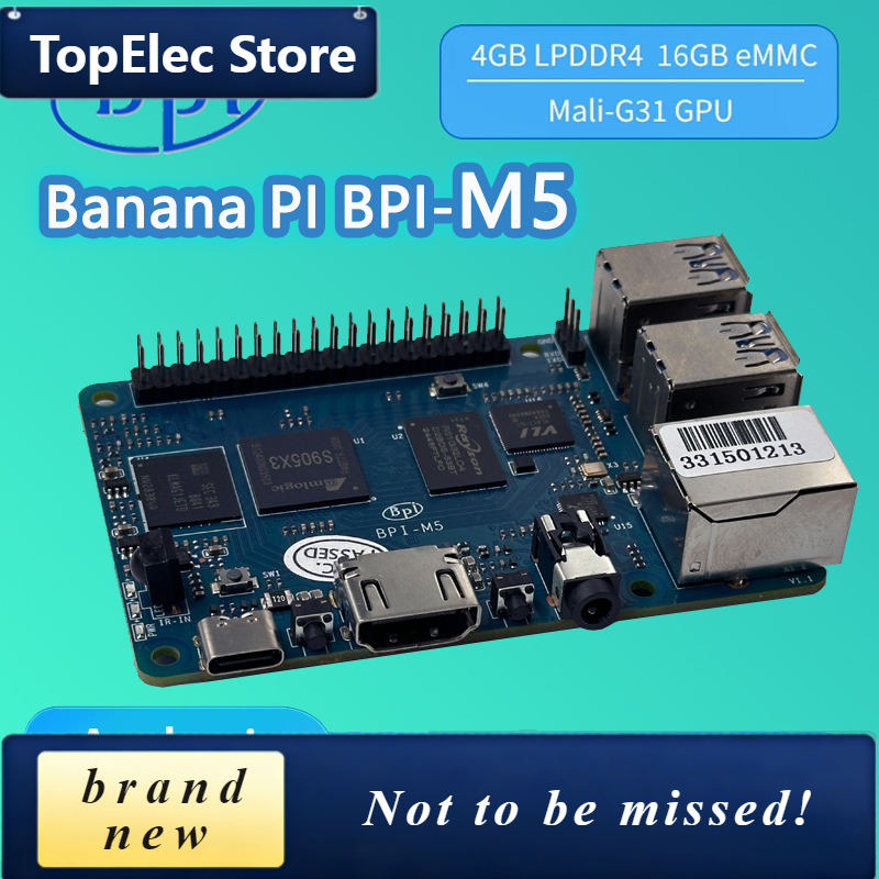 TopElec Banana PI BPI-M5 4GB L - Banana Pi Bpi-M5 reseña y precio