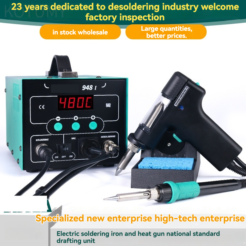 Estación de desoldadura eléctr - Desoldering Gun Vacuum Electric reseña y precio